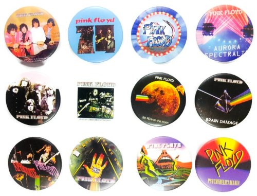 PINK FLOYD (2) fan Awesome Quality Lot 12 New Pins Pinback Buttons Badge 1.25"