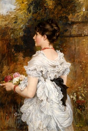 Impressions d'art mural la dernière des roses d'été Laslett John Pott poster 60x90cm