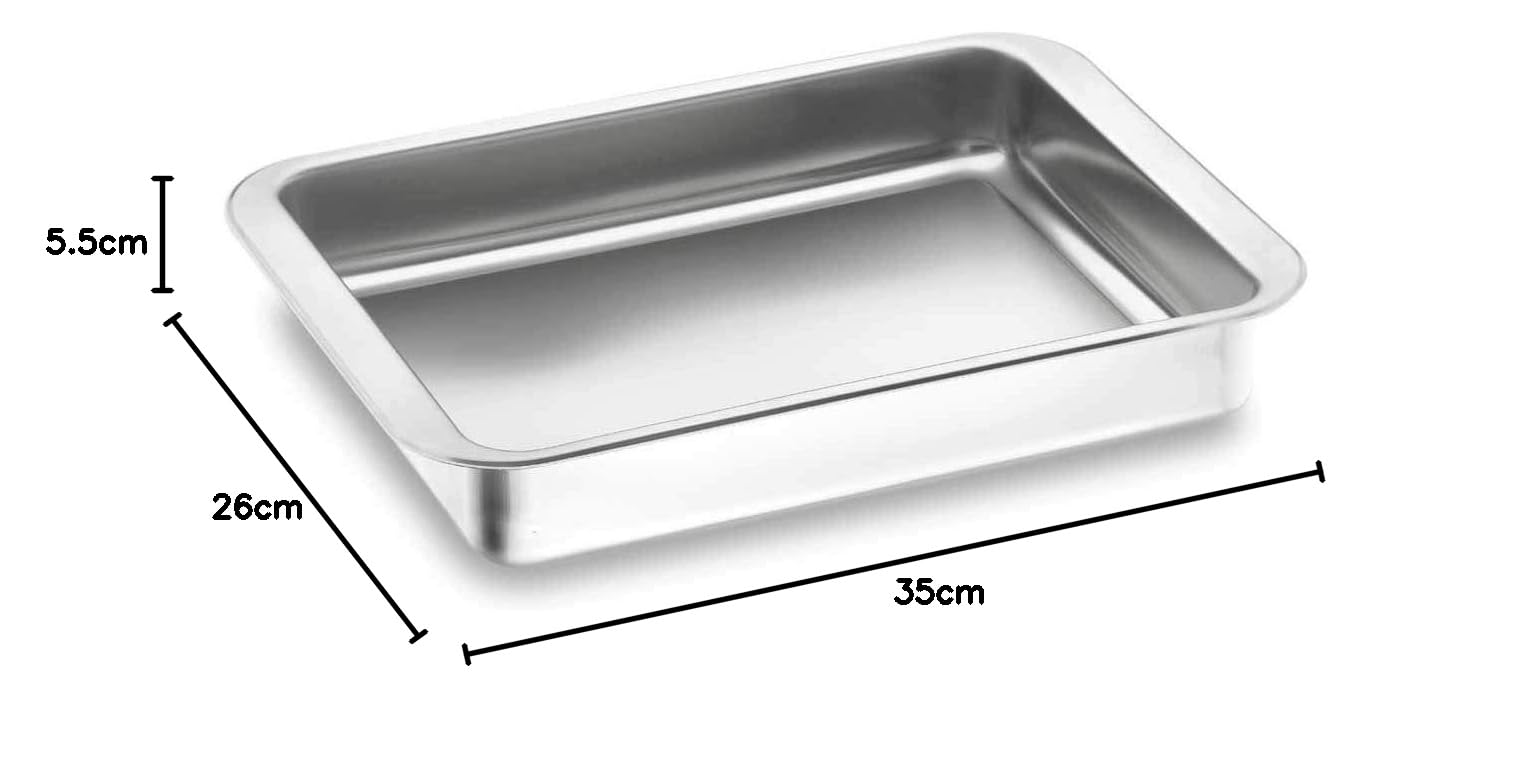 LACOR - 62535 - Rustidera 35x26cm INOX