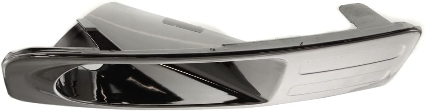 DAT AUTO PARTS Front Left Driver Side Fog Light Bezel Cover Trim Molding Bumper Insert Replacement For 2006-2009 Ford Fusion Silver Chrome Smooth Plastic FO2598100 6E5Z17E811A