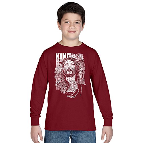 Garçon long sleeve JESUS en coton respirant et maille robuste