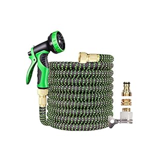 Release Tuin slang expandeerbare hoge druk auto wassen plastic pijp flexibele waterslang met spuitpistool voor watering (Color : B, Size : 100FT)