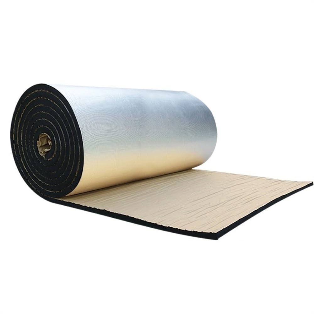 Heshuyan 15Mm Automobile Insulation 1 Roll 50*200Cm 5/10/ Sound Heat Proofing Car Deadener Insulation Underlay Mat Deadening Foam(15Mm)