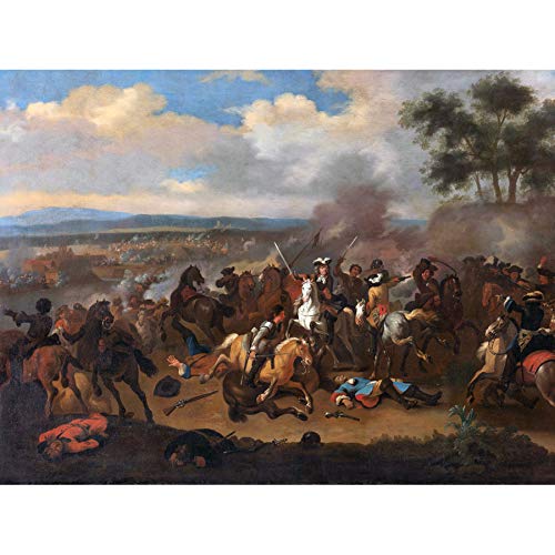 Van Huchtenburg The Battle Boyne Ireland Unframed Wall Art Print Poster Home Decor Premium