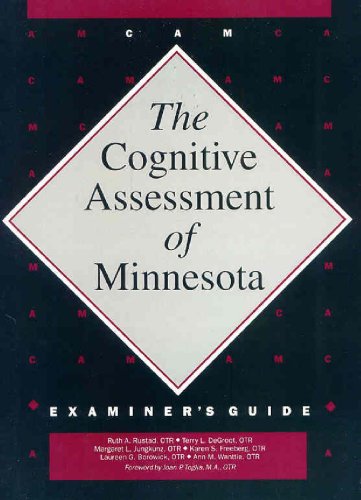Rustard Degroot Cognitive Assessment of Minnesota(CAM): Amazon.co.uk: DeGroot, Terry L ...