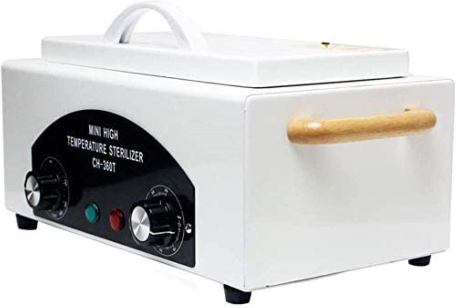 Caldo secco sterilizzatore, sterilizzatore Nail, ad alta temperatura di sterilizzazione gabinetto di sicurezza di arte del chiodo del salone portatile sterilizzazione strumento manicure
