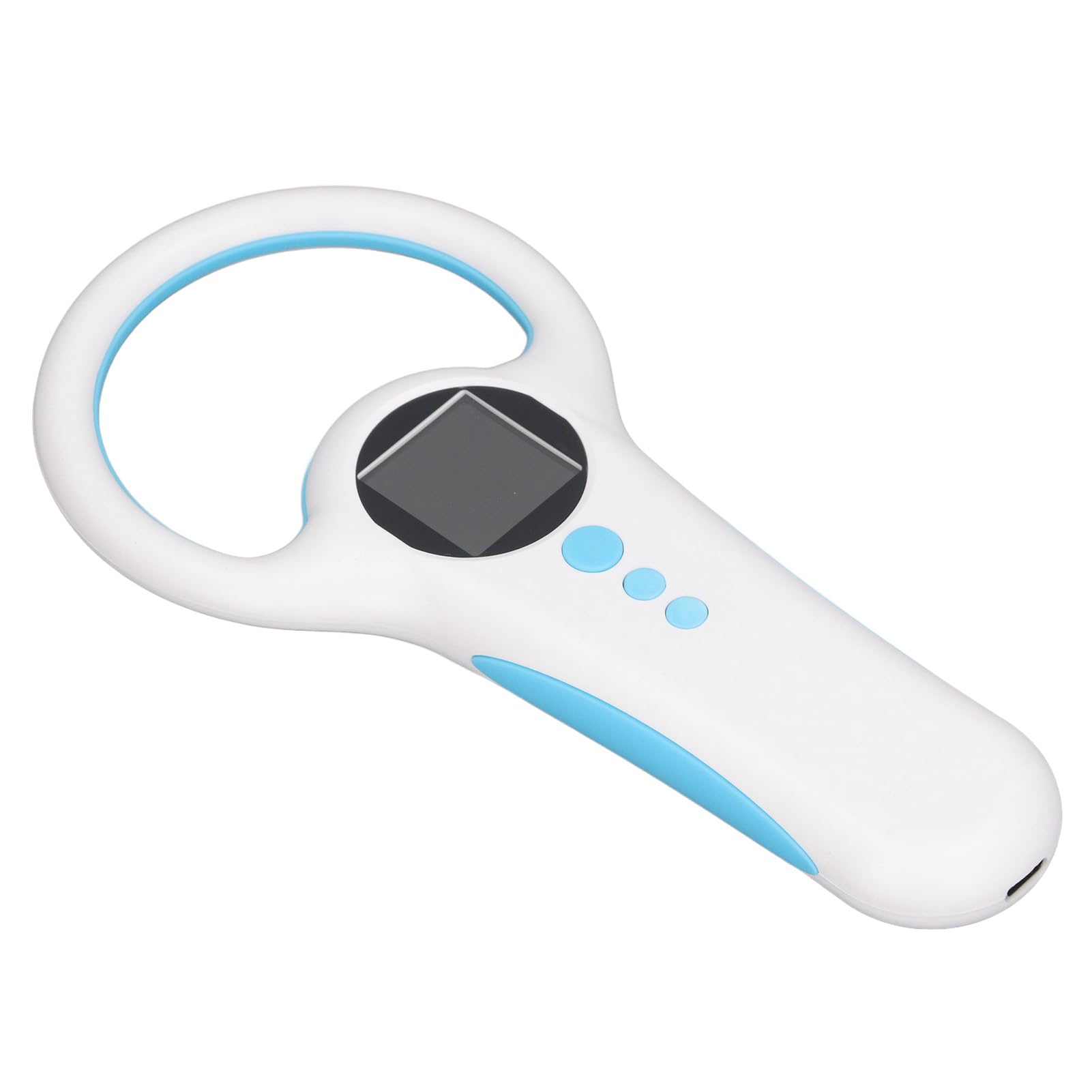 Lecteur de Puces pour Animaux de Compagnie, 134, 2 KHz, 125 KHz, Scanner D'identification Portable avec écran LED Organique, Reconnaissance Rapide, Lecture sans pour