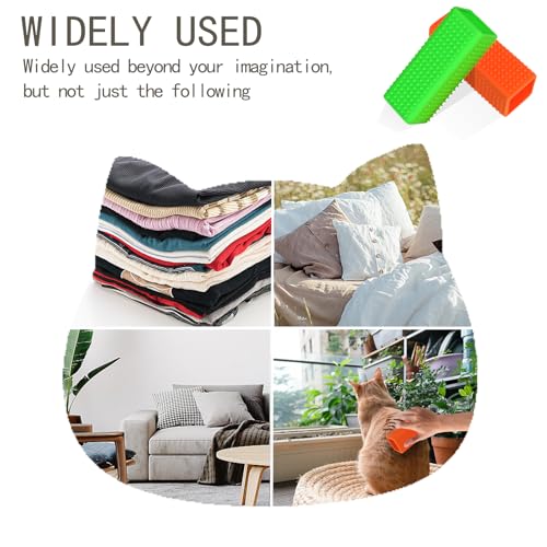 Image of 2pcs Pet Hair Remover, Car Carpet Cleaner for Dog & Cat Hair, Interior, Furniture, Sofa