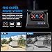 WiFi Magnetic Solar Wireless Backup Camera, 10500mAh Rechargeable 1080P Rear View Camera for Truck RV Trailer Car, DVR Recording Night Vision IP69 Waterproof, App for Phone iOS Android AP1 DVKNM