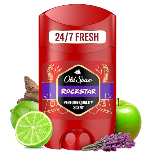 Miniatura 2 de Old Spice Rockstar Desodorante en Barra para Hombre Sin Aluminio, 6x50ml