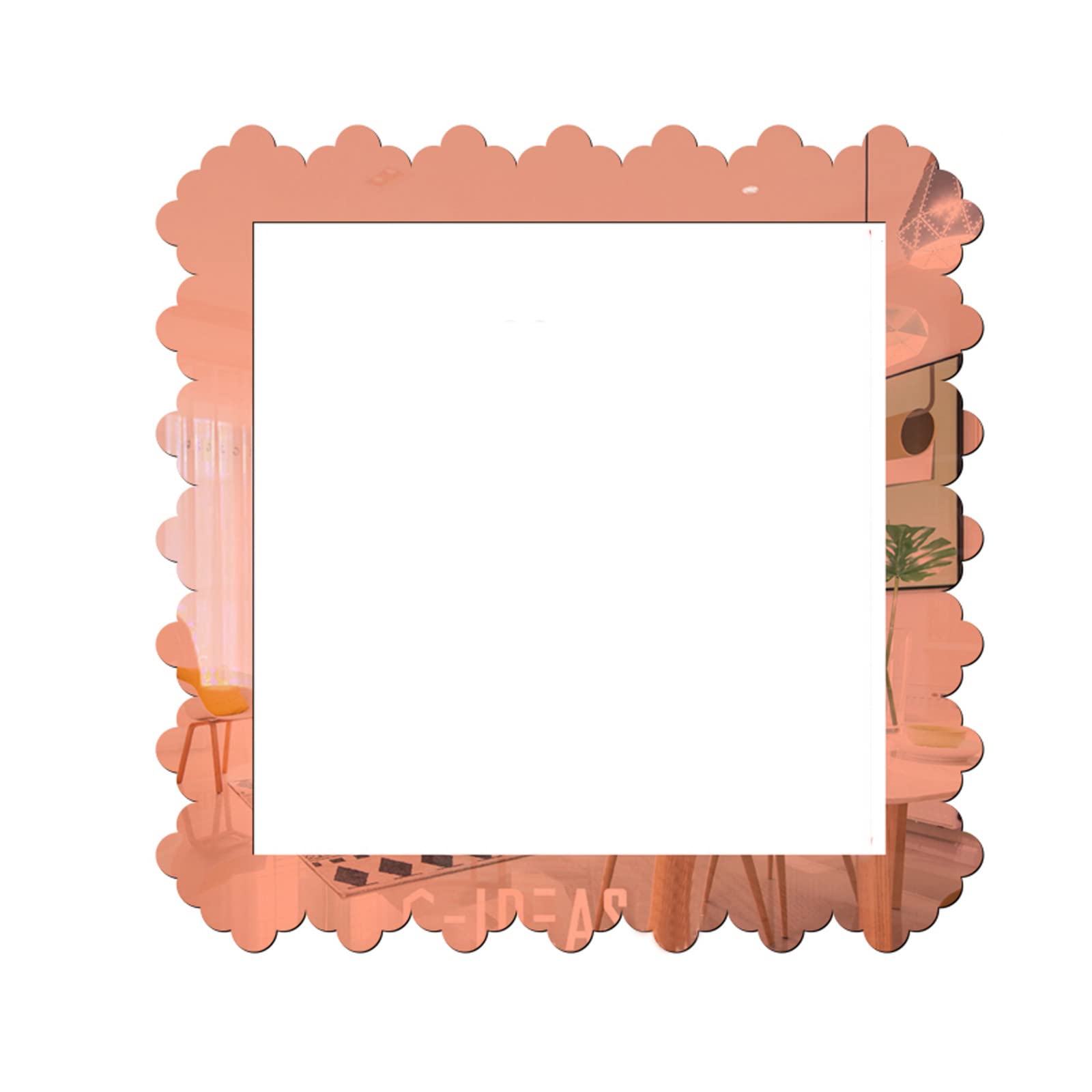 التبديل ملصقا ديكور المنزل الجدار ملصقا ميرور لمتجر ديكور الجدار المنزل Monthly Baby Signs (Rose Gold-a, One Size)