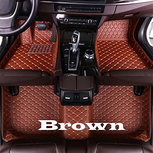 Tapis de sol de voiture LHD personnalisé brun pour Macan 2014