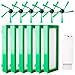 Produktbild 13 Stück Ersatzteile für Vorwerk Kobold VR200 VR300 6 Filter Allergiefilter 6 Seitenbürsten 1 Stück Kleine Bürste
