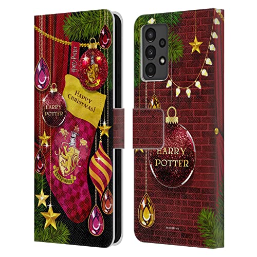Coque Gryffindor Harry Potter en cuir premium pour Samsung A13
