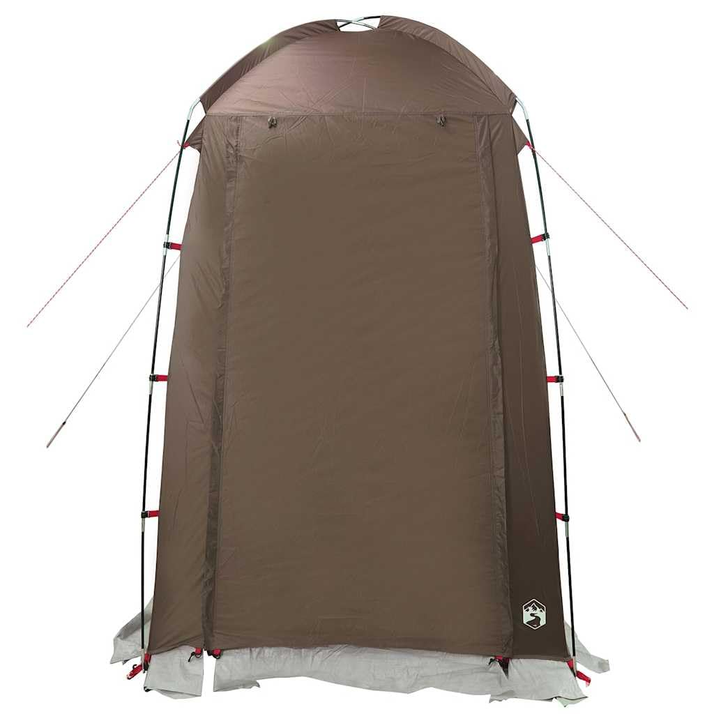 Braun Duschzelt wasserdicht aus 185T Polyester mit PU Beschichtung, x x, tragbar und leicht, für Camping, Strand, Trekking, Festival und Outdoor Einsatz