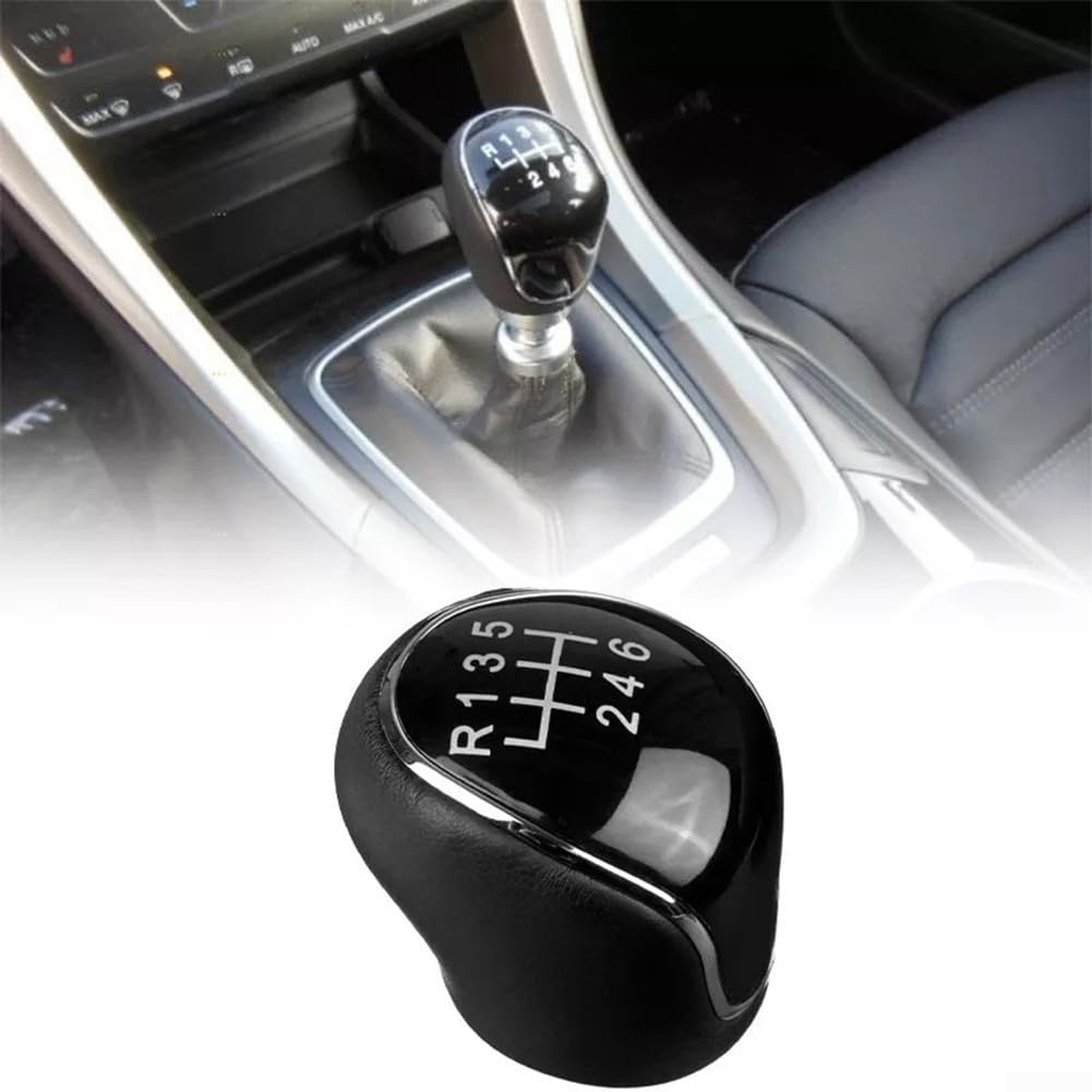 ZYWUOY Pomo de palanca de cambios de 6 velocidades para Ford Mondeo, S-Max, C-Max, Focus