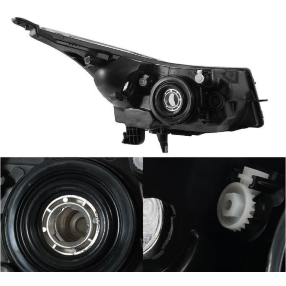 Amazon.com: Kcivsou Headlight Right Passenger Side Clear Lens 