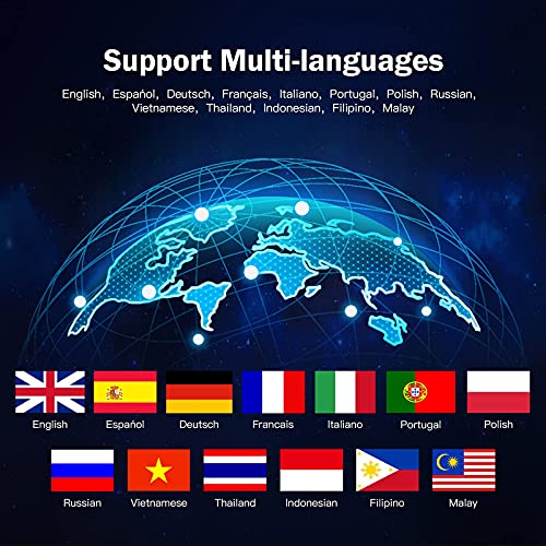 Topdiag P100Pro 9-30V Car Circuit Tester Automotive 12V 24V Power Circuit Probe Kit Multimeter Digital Oscilloscope Test Tool Activate Vehicle Component Diode Tester Voltage Detector For Motorcycle #TOP6