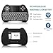 acemax H9 2.4G Wireless Backlit Backlight Mini Keyboard Mouse Combo for Android TV Box HTPC IPTV Laptop Raspberry PI PS3 PAD Tablets Windows and More Devices
