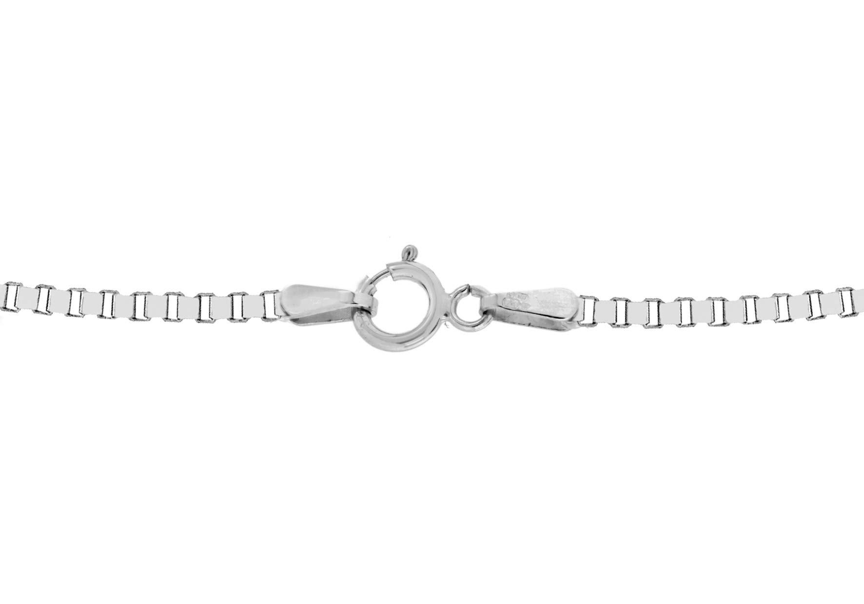 Tuscany Silver Damen Sterling-Silber 1.8 mm Box Halskette