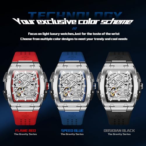 Image of OLEVS Mens Stainless Steel Watch Fashion Luxury Big Face Analog Waterproof