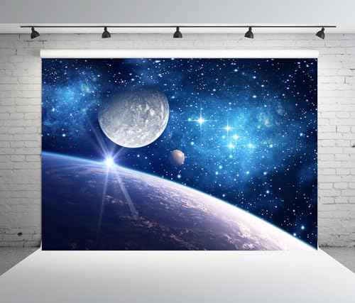 Telón de fondo BELECO 10x8ft galaxia universo para fotografía miniatura 3