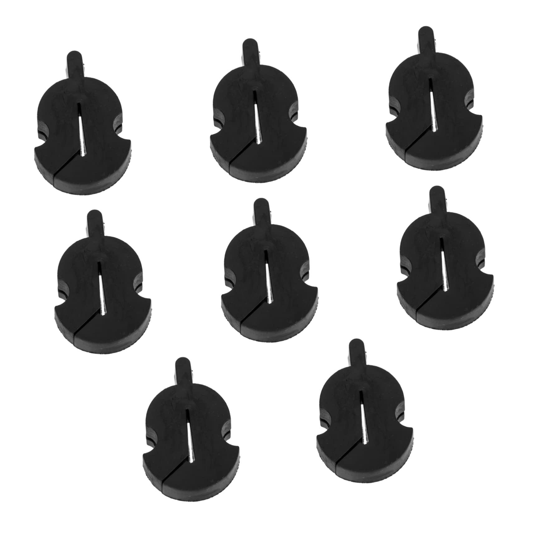 Sordina per Violino in Gomma Set da 8 Pezzi Accessori per Pratica Silenziatore Strumenti Musicali per Esercitazioni Silenziose