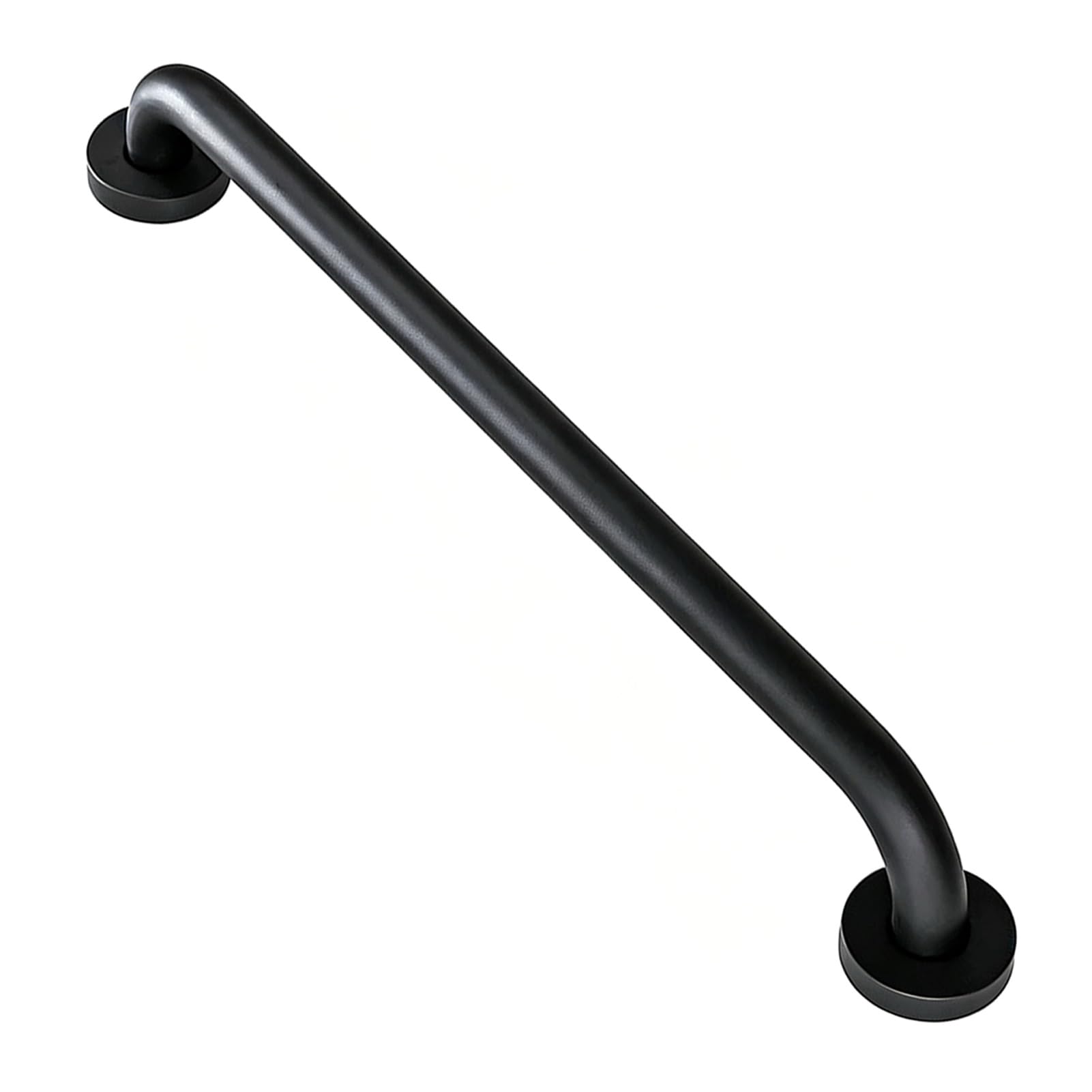 Fkxsxaz Black Grab Bar For Bathtubs And Showers, Stainless Steel Shower Rails Wall Mounted, Bathroom Handle With Concealed Screws Handicap(Black)(1.3Ft/40Cm)