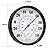 Indoor Outdoor Thermometer Wall Large Numbers Thermometer No Battery 12" Hanging Digital Weather Hygrometers for Home Garden Outside Patio Decor (Brown)