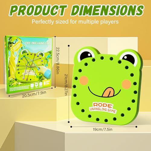 Juego de mesa Frog Brainy Knots para todas las edades miniatura 2