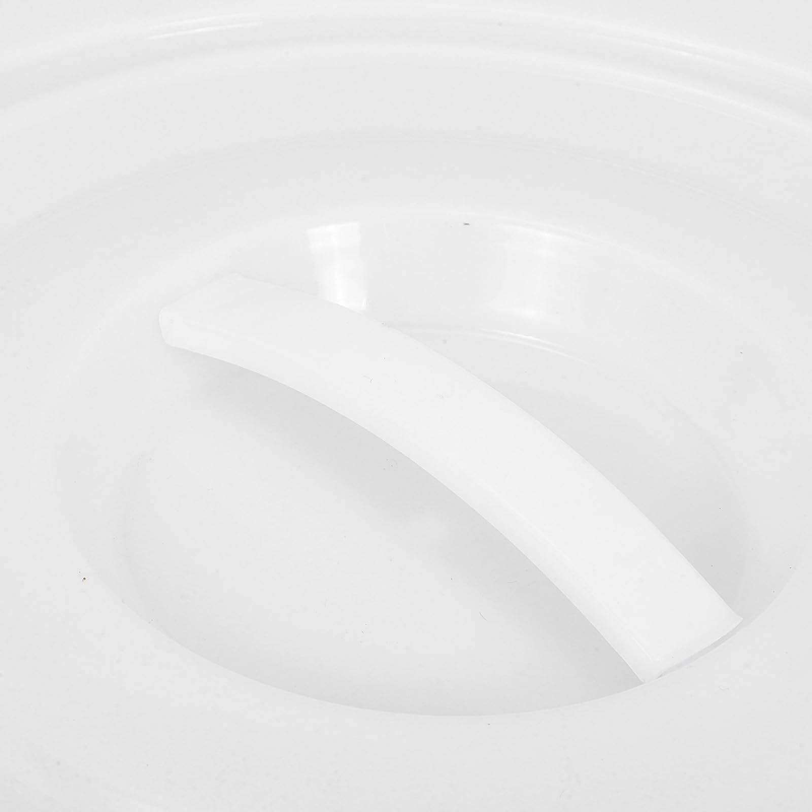 Coperchio Pulizia e Cm della da per Bidone in 40 Spazzatura Abs Installazione Bianco, Facile Contenitori Giardino e Uso Domestico