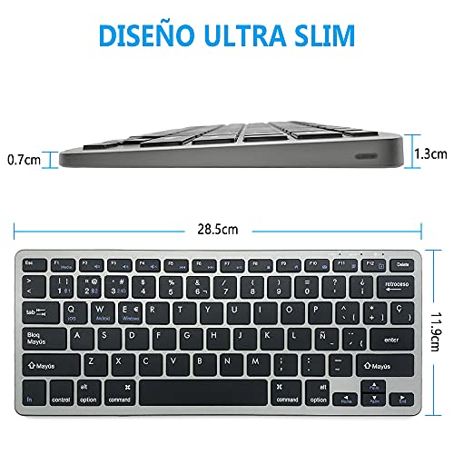 Teclados De Computadora, Personal Computer que es un teclado inalambrico Marca E T EASYTAO (3)