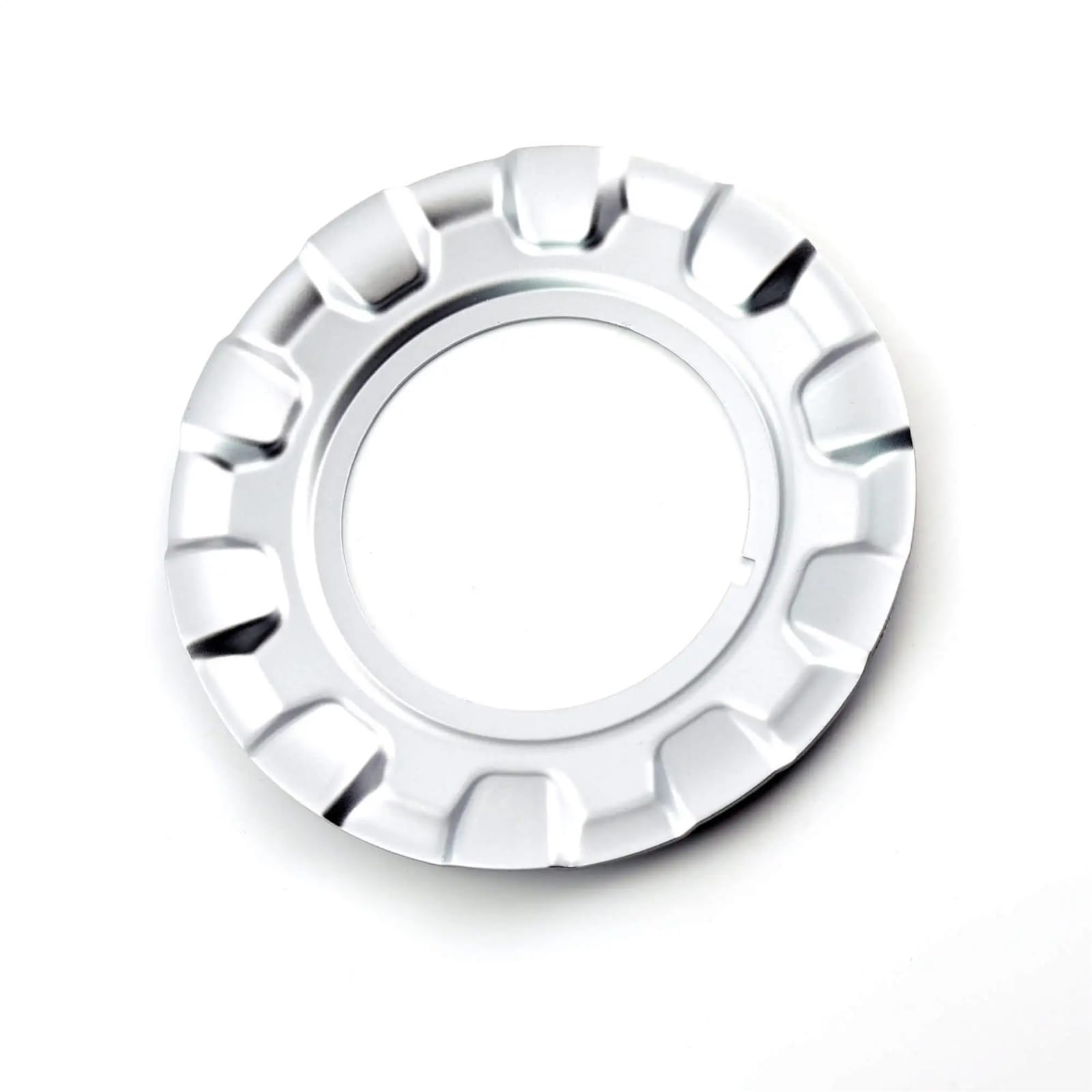 Cache-moyeux de roue de précision 162mm, finition argent jante RZ RG - 6
