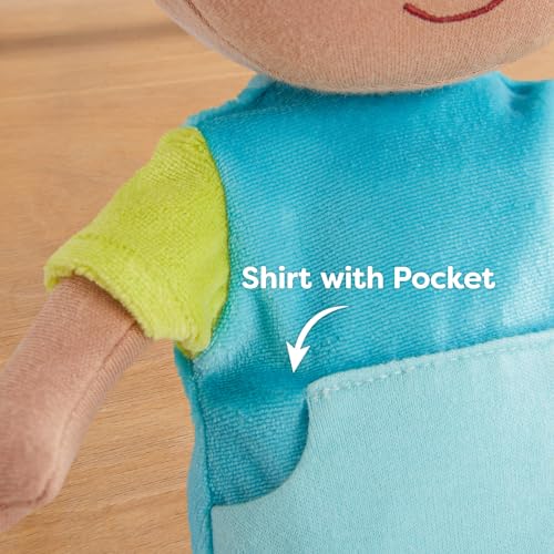 Image of HABA Snug Up Gabriel - 10 inch Soft Doll, Machine Washable Baby Boy Doll - Perfect Snuggly First Soft Toddler Plush Figure for 6 Months and Up