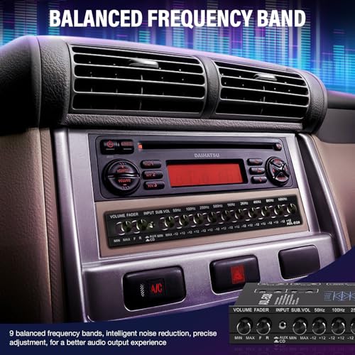 9 Band Car Audio Equalizer