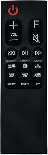 AKB75595312 Reemplazo de control remoto - Nuevo sistema de barra de sonido AKB75595312 Reemplazo del control remoto para LG Soundbar SK1 SK10 SK10Y AKB75595312 Reemplazo de control remoto - Nuevo sistema de barra de sonido AKB75595312 Reemplazo del control remoto para LG Soundbar SK1 SK10 SK10Y