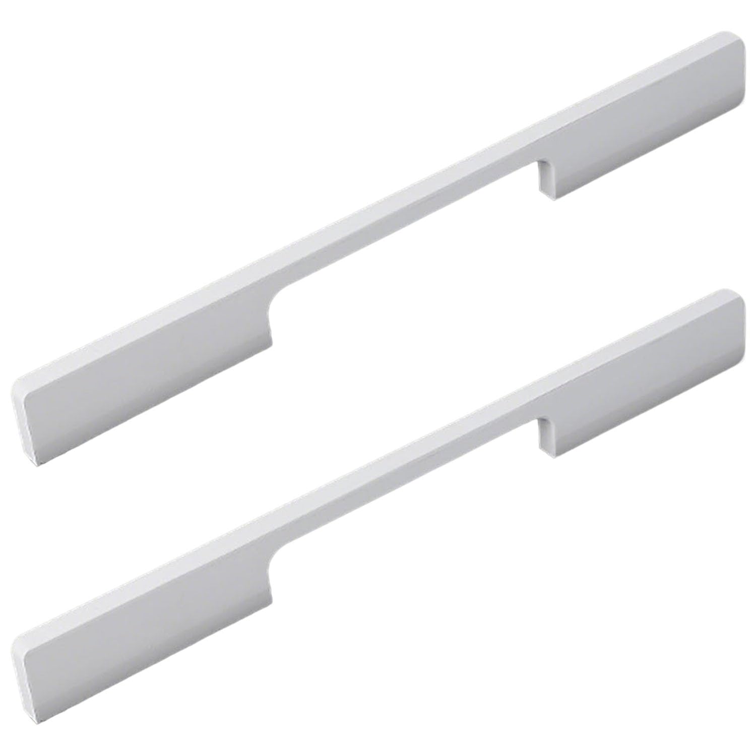 Poignées de armoire bar blanc cuisine tiroir placard commode 128mm