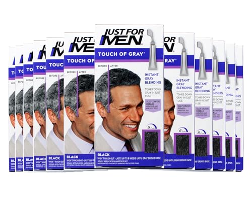 Just for Men Touch of Gray Hair Treatment Black T-55 Pack de 12 miniatura 1