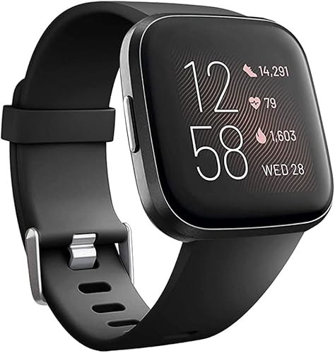 Miniatura 1 de Bandas de repuesto compatibles con Fitbit VersaVersa 2  Versa Lite, correa ajustable de silicona para accesorios clásicos, correas de fitness para