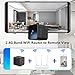 METRICSQUARE 1080P Spy Camera WiFi Camera Hidden Home Security Nanny Cam with Phone App Control Mini Small Cam Night Vision Motion Detection Video Recording