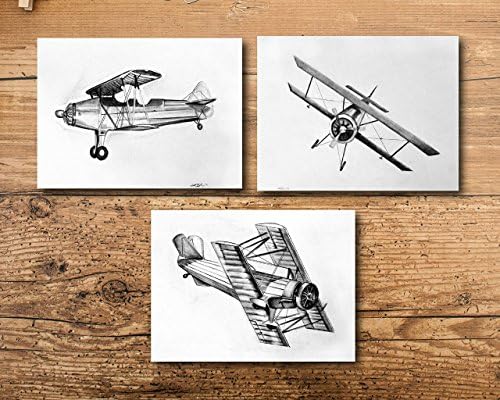 Boy Room Airplane Art