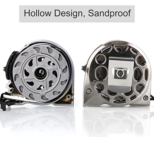 Tape Measure 25 Ft, Stainless Steel Measuring Tape Measure, Hollowed Design Self-Locking Water_Proof Sand_Proof Anti_Rust #TOP1