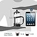 Viankors french glass press coffee machine coffee and tea family size (963.9 gram, 1000 ml) classic collection heat-resistant borosilicate glass bonus screen stainless steel easy to clean