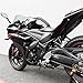 DMP USA Made Yam YZF-R3 YZF R3 2015 2016 2017 2018 Black No Cut Frame Sliders Also Fits ABS & Non ABS Models - 750-6129
