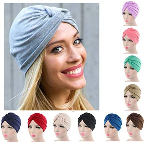 beauty YFJH Chemo Sleep Turban Headwear Scarf Beanie Cap Hat for Cancer Patient Hair Loss - Image 2