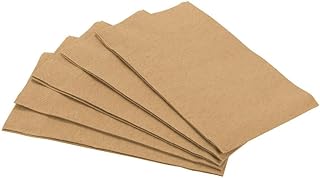 amscan Disposable Party 2-Ply Guest Towels (16 Pack), Gold, 8 x 4.5