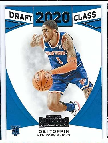 OBI TOPPIN 2020-21 Panini Contenders Draft Class #19 Rookie Card RC New York Knicks Basketball
