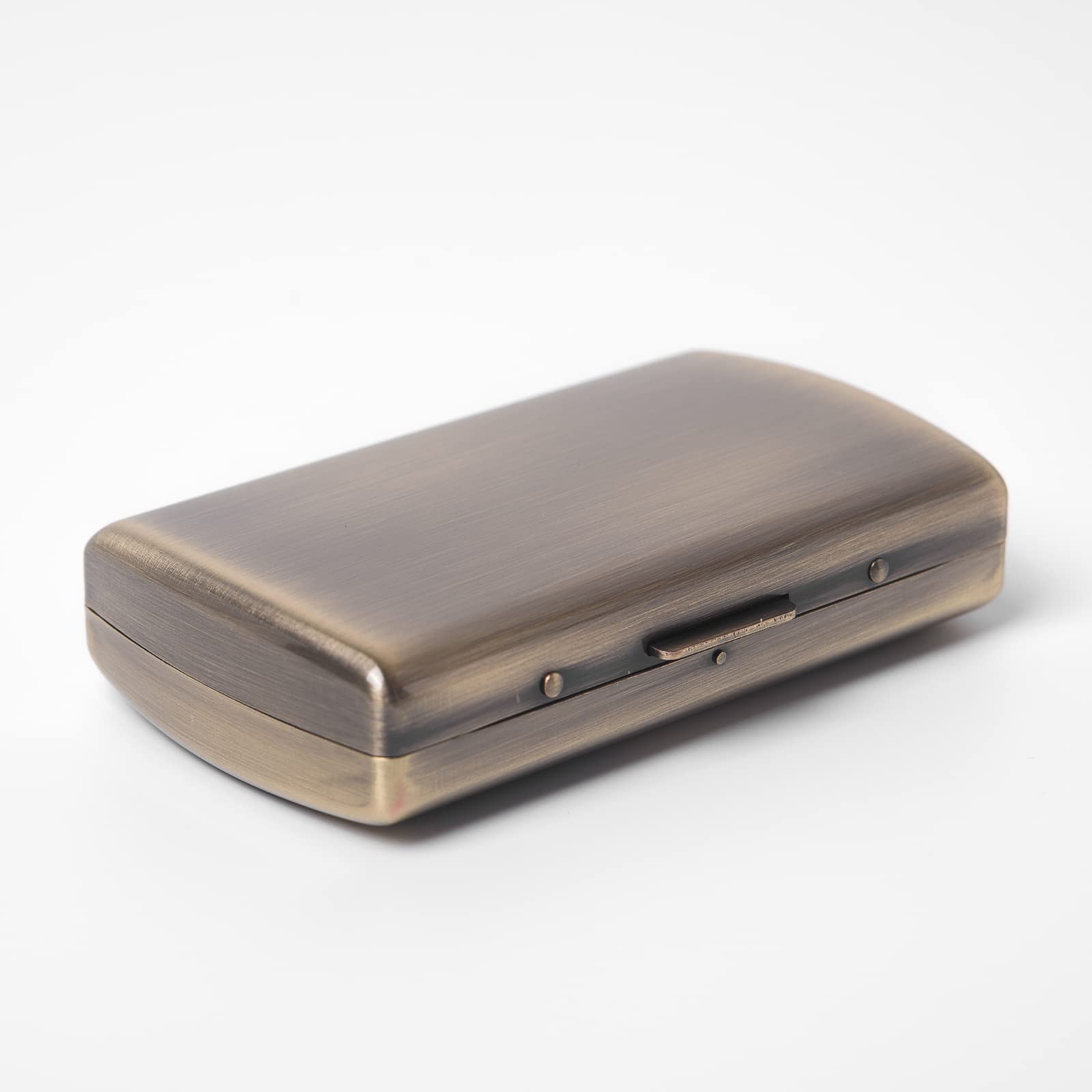 vintage slim cigarette case Amazon.com: Vintage Slim Metal Cigarette Case & Dispenser