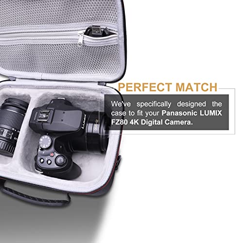 Hard Case For Canon Eos Rebel T7 By Ltgem. Panasonic Lumix Fz80 / Dmc-G7 / Dmc-G85 / Lumix G7 And Canon Eos R8 / R6 Full / Canon Eos R6 Mark Ii,Canon Eos M6 / M50 And Compatible Camera Case With Brands Such As Canon/Nikon/Sony/Panasonic #TOP4