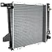 KiayUiey Aluminum Core Radiator Compatible with 1997 Ford Ranger Splash 2.3L l4 Replacement Radiator for 1997 Mazda B2300 2.3L